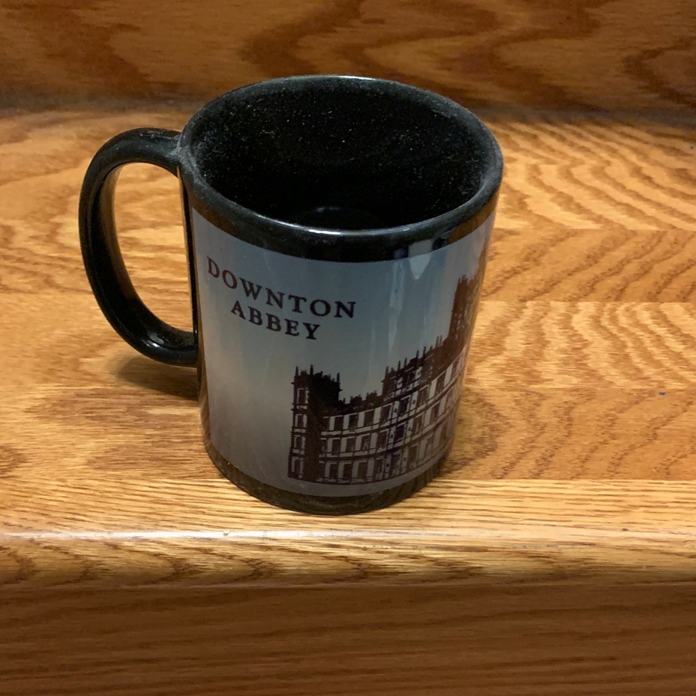Downton Abbey Black and Gray Mug